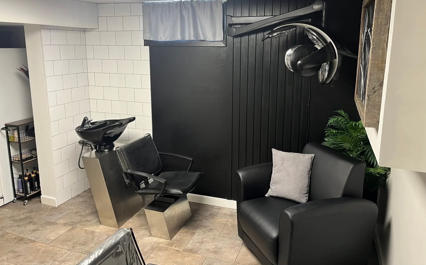The wash station