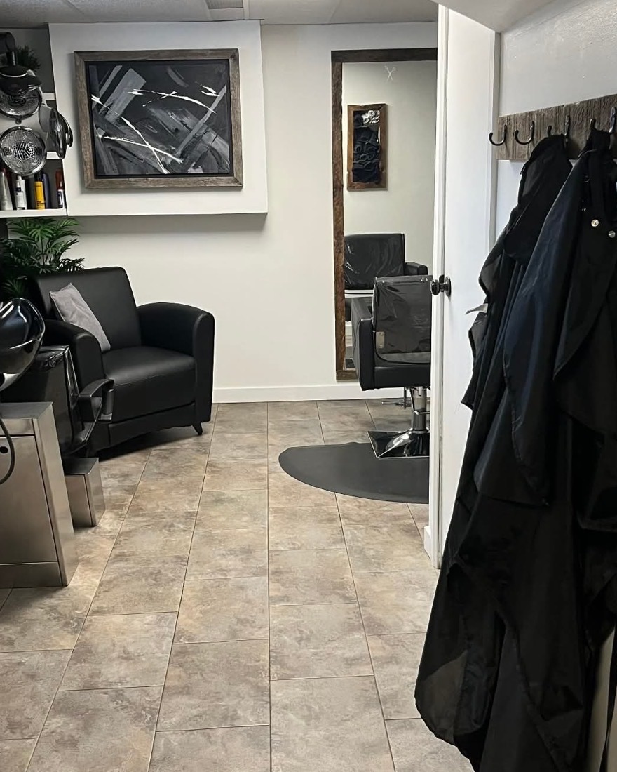 The studio entrance